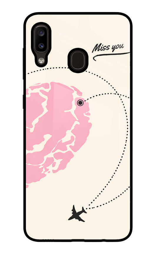 Miss Orbit Samsung A20/M10s Glass Case