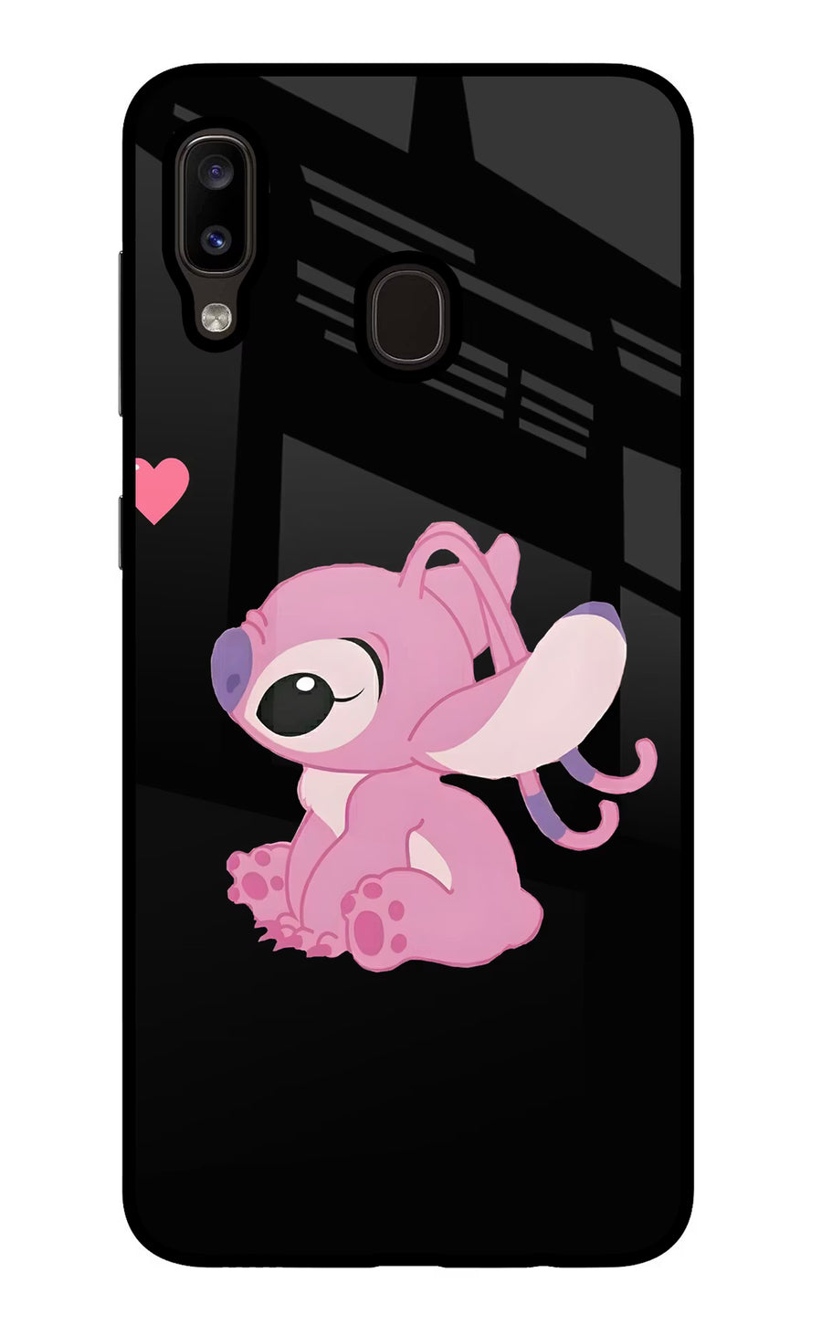 Angel Crush Samsung A20/M10s Back Cover, Glass case