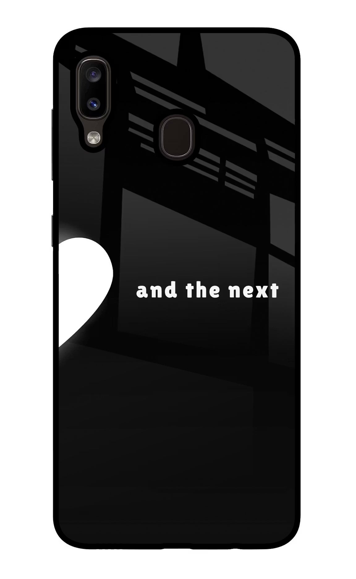 Next World Samsung A20/M10s Glass Case