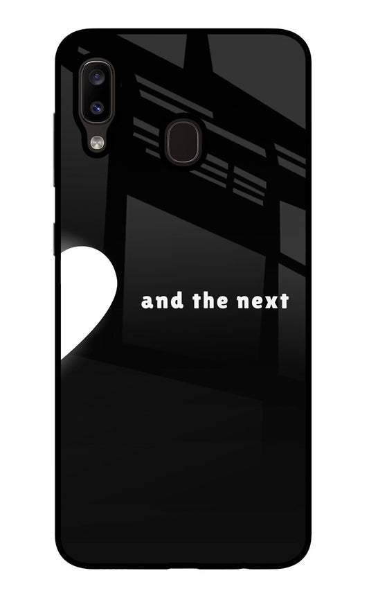 Next World Samsung A20/M10s Glass Case