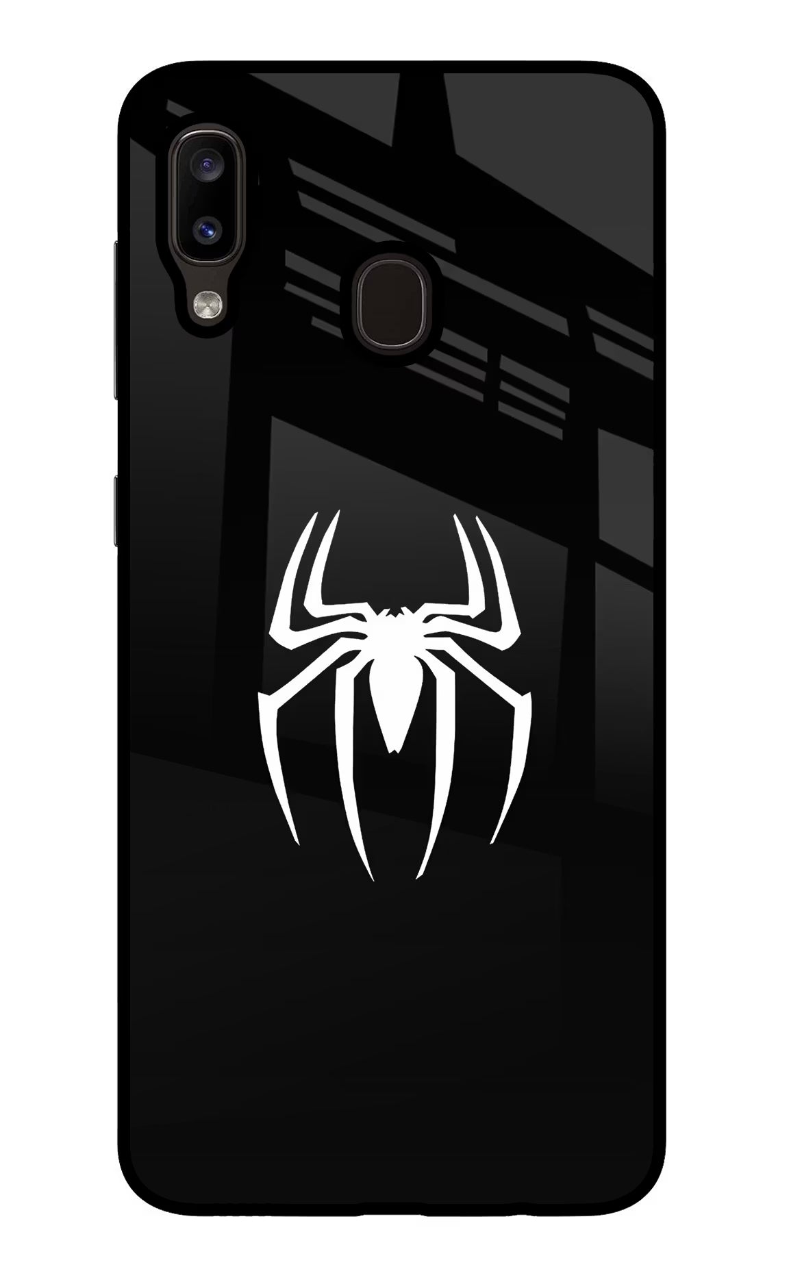 Miles Symbol Samsung A20/M10s Glass Case