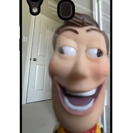 Side Eye Woody Samsung A20/M10s Glass Case