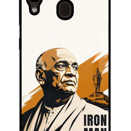 Sardar Patel Iron Will Samsung A20/M10s Glass Case