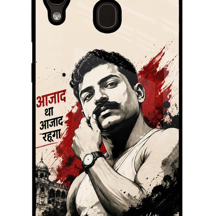 Chandrashekhar Azad Fearless Samsung A20/M10s Glass Case