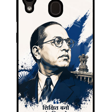 Dr. Ambedkar Visionary Samsung A20/M10s Glass Case