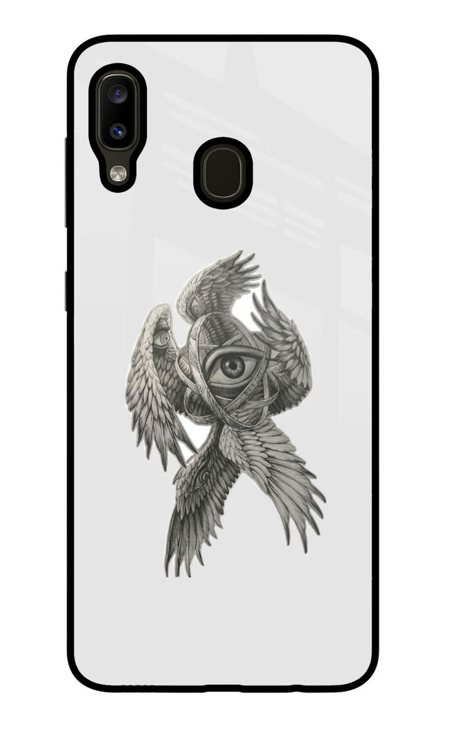Accurate Angel Samsung A20/M10s Glass Case