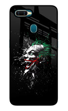 Joker Oppo A7/A5s/A12 Glass Case Back Cover by Casekaro