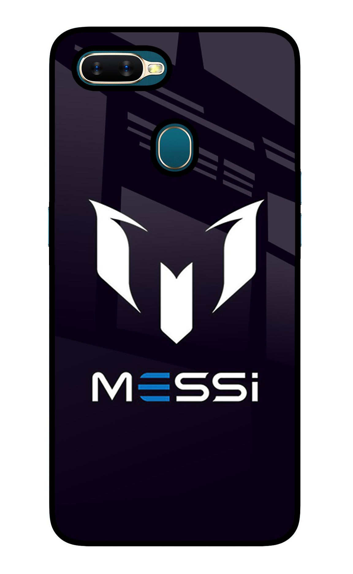 Messi Logo Oppo A7/A5s/A12 Back Cover