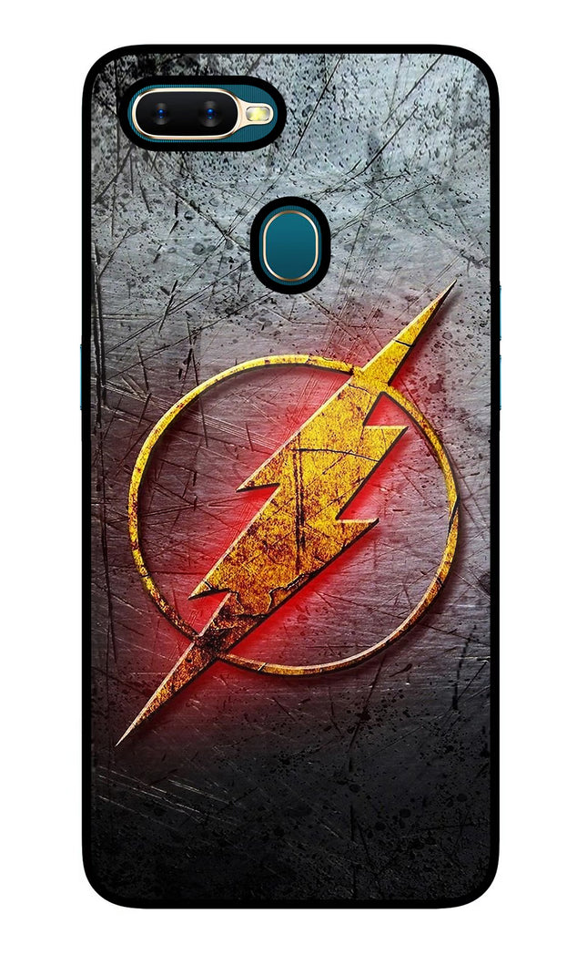 Flash Oppo A7/A5s/A12 Glass Case Back Cover by Casekaro