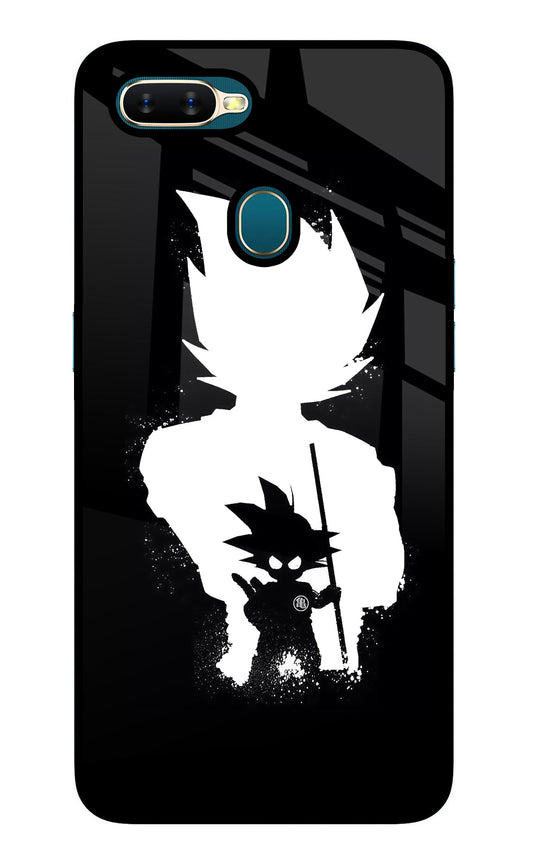 Goku Shadow Oppo A7/A5s/A12 Glass Case