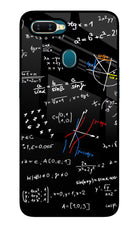 Mathematics Formula Oppo A7/A5s/A12 Glass Case