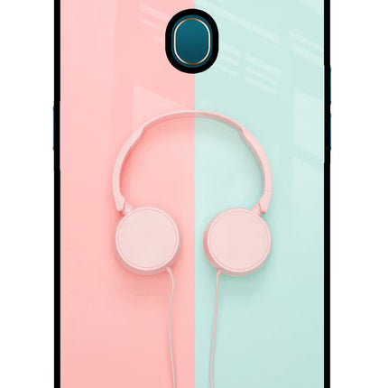 Music Lover Oppo A7/A5s/A12 Glass Case Back Cover by Casekaro