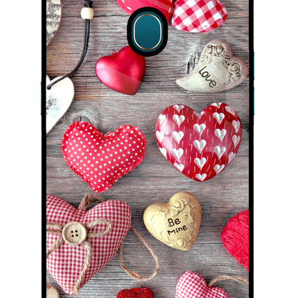 Love Wallpaper Oppo A7/A5s/A12 Glass Case Back Cover by Casekaro