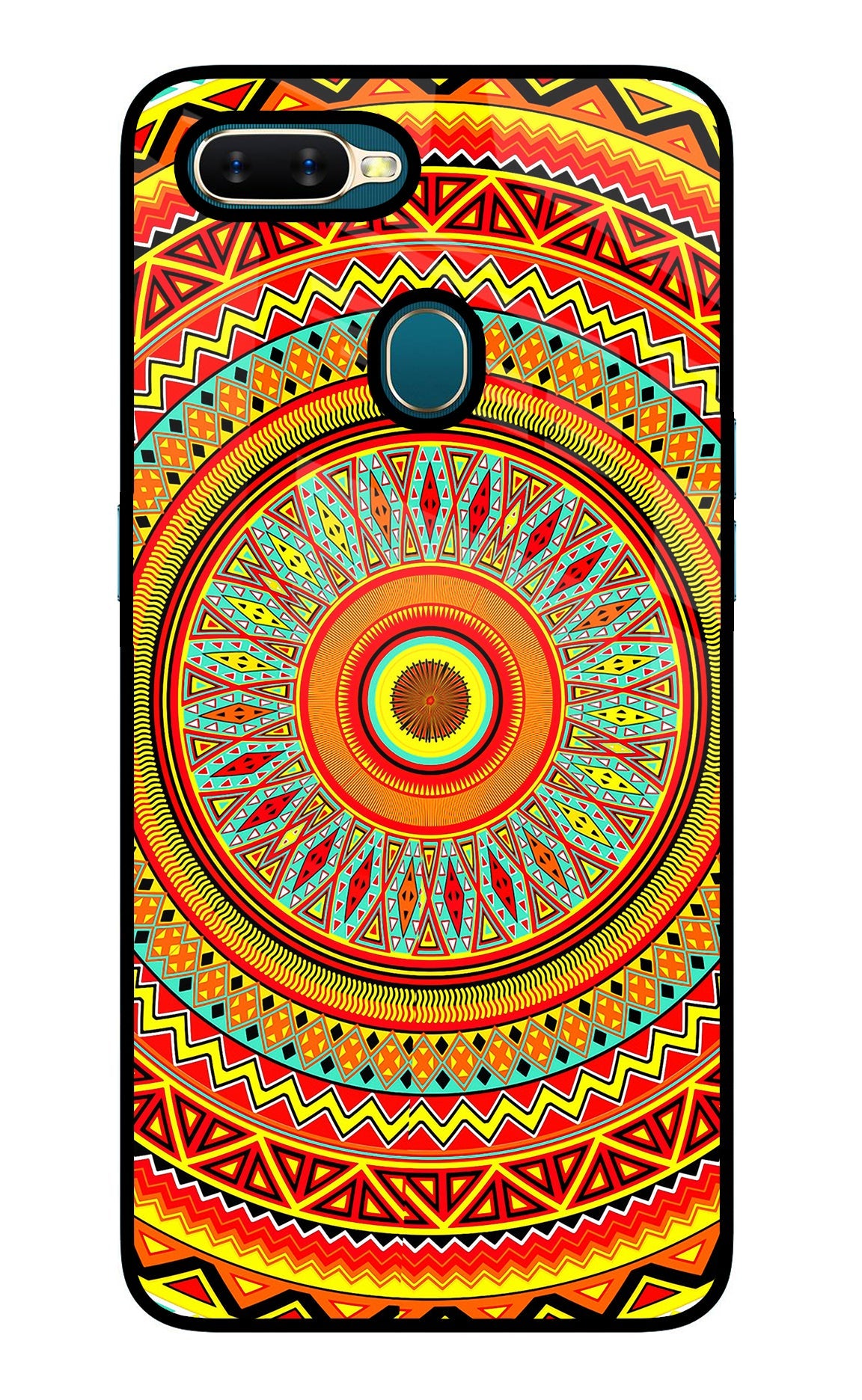 Mandala Pattern Oppo A7/A5s/A12 Back Cover