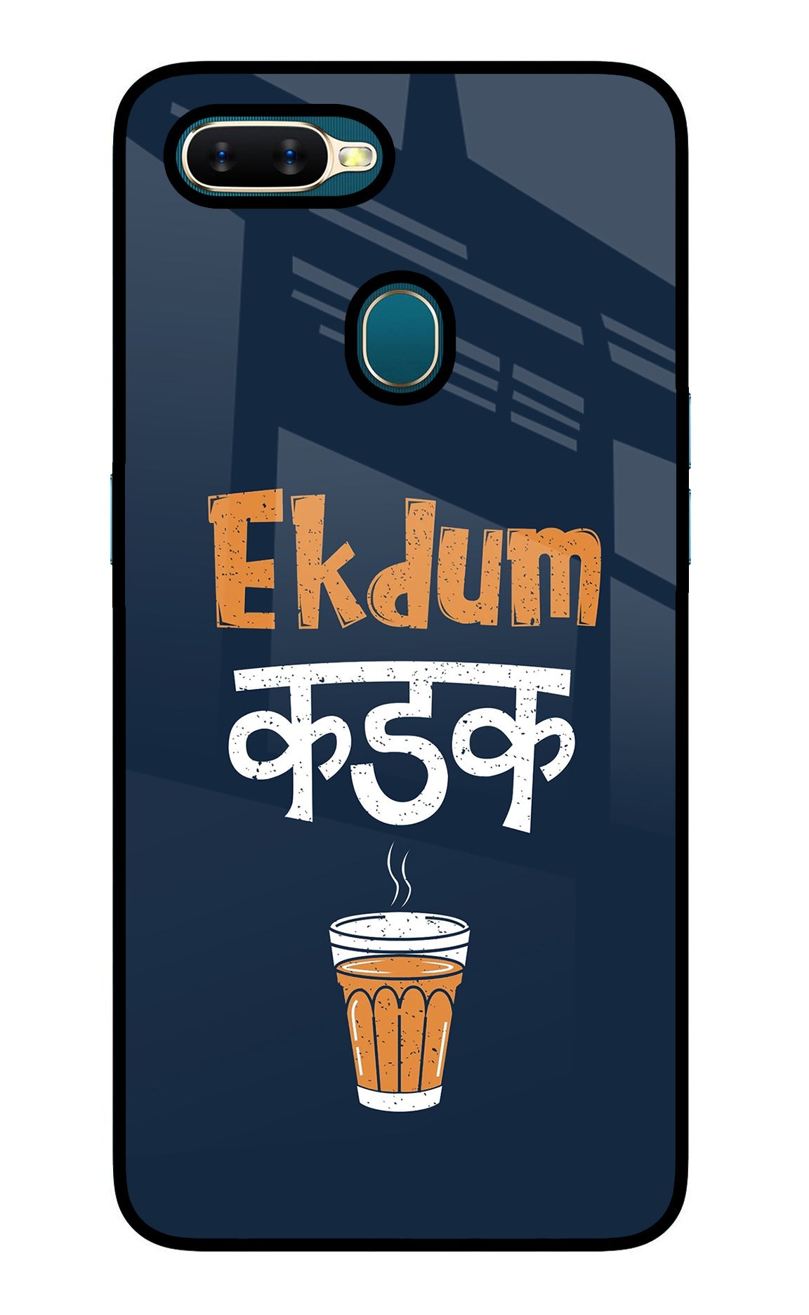 Ekdum Kadak Chai Oppo A7/A5s/A12 Back Cover