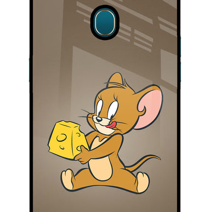 Jerry Oppo A7/A5s/A12 Glass Case Back Cover by Casekaro
