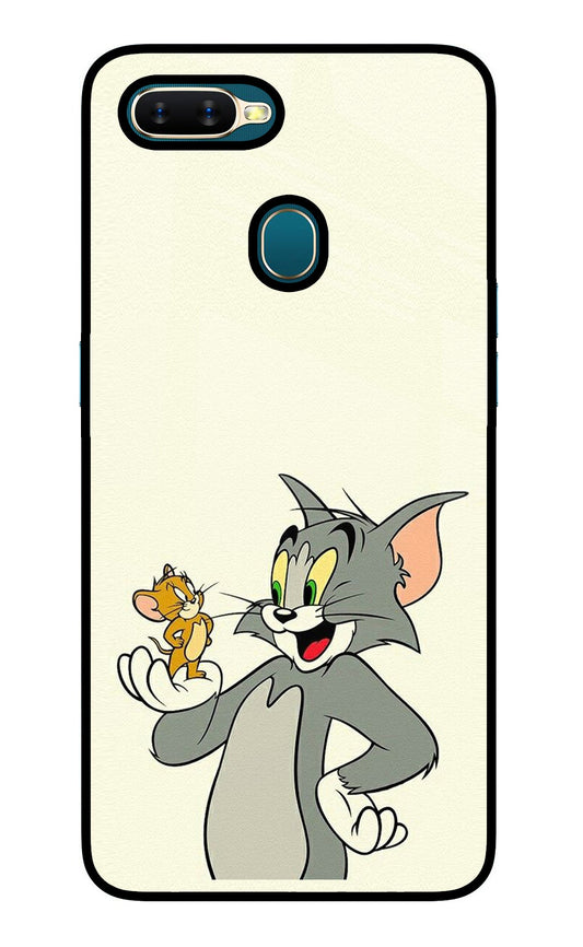 Tom & Jerry Oppo A7/A5s/A12 Glass Case