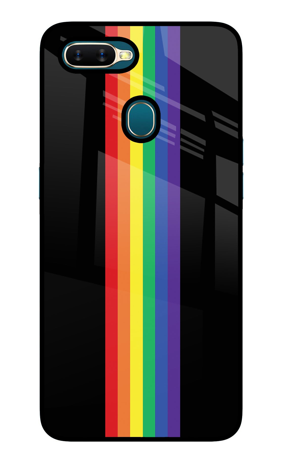 Pride Oppo A7/A5s/A12 Glass Case