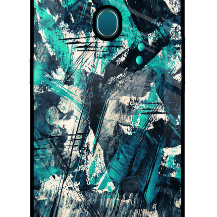 Artwork Oppo A7/A5s/A12 Glass Case Back Cover by Casekaro