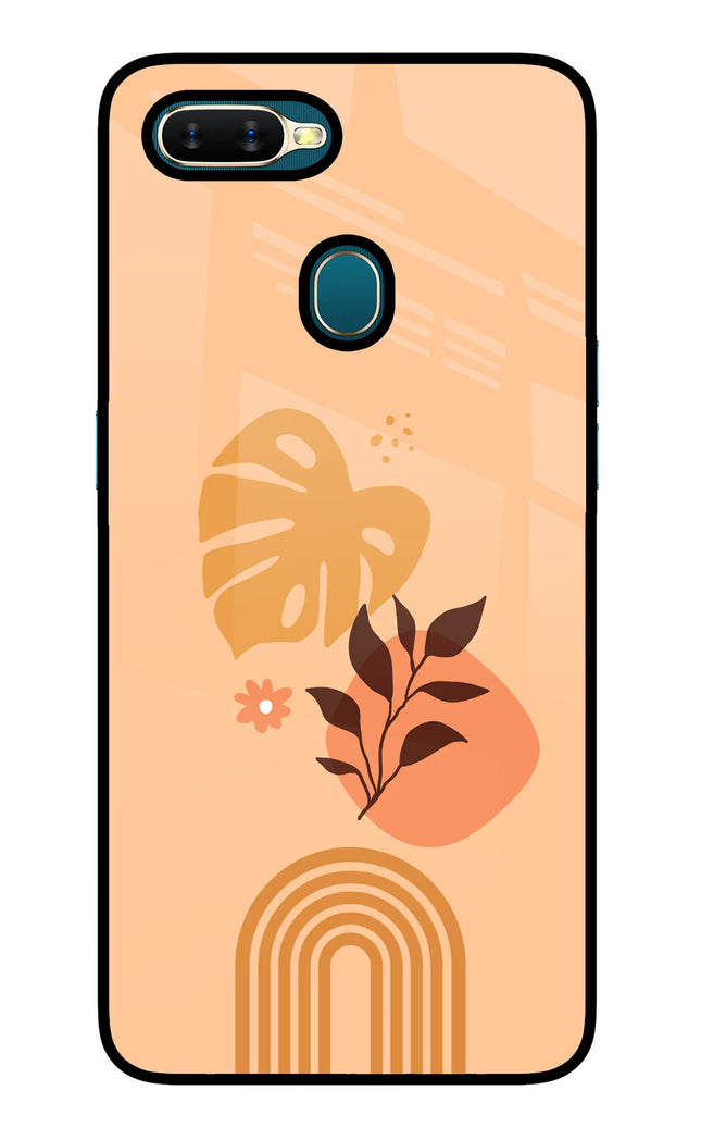 Bohemian Art Oppo A7/A5s/A12 Glass Case Back Cover by Casekaro