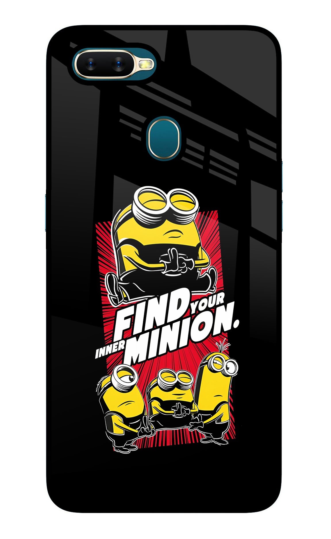 Find your inner Minion Oppo A7/A5s/A12 Back Cover