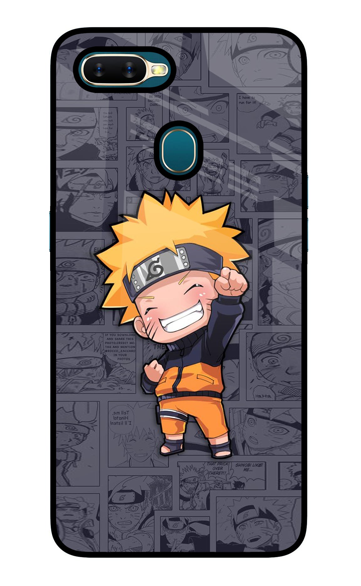 Chota Naruto Oppo A7/A5s/A12 Back Cover