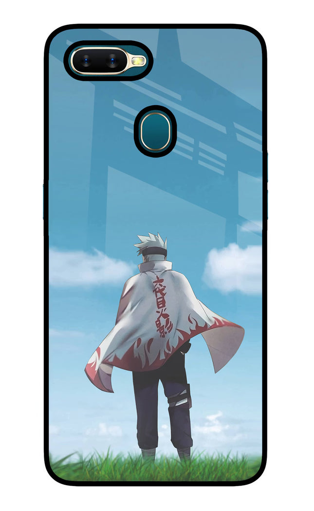 Kakashi Oppo A7/A5s/A12 Glass Case Back Cover by Casekaro