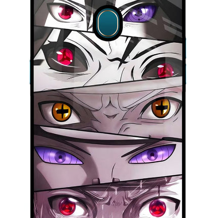 Naruto Anime Oppo A7/A5s/A12 Glass Case Back Cover by Casekaro