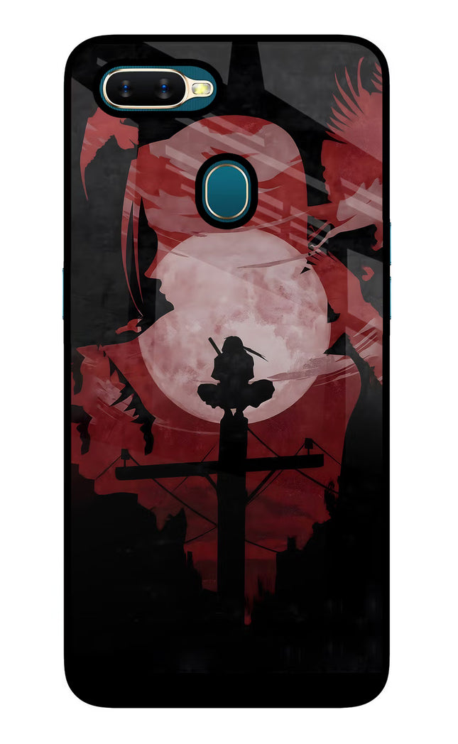 Naruto Anime Oppo A7/A5s/A12 Glass Case Back Cover by Casekaro