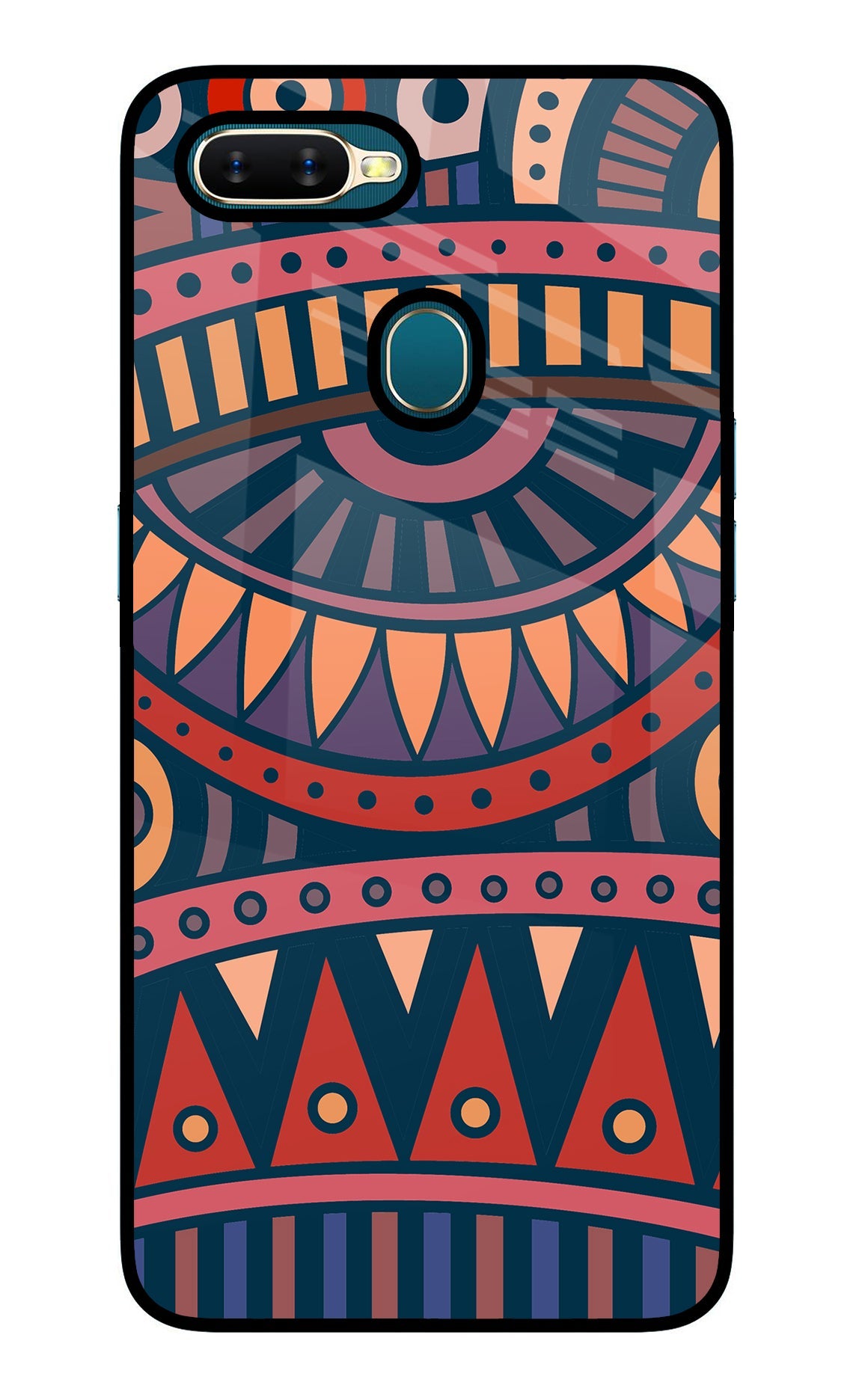 African Culture Design Oppo A7/A5s/A12 Back Cover