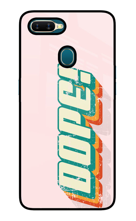 Dope Oppo A7/A5s/A12 Glass Case