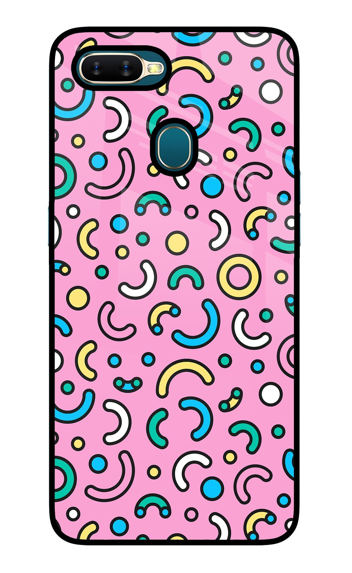 Memphis Design Oppo A7/A5s/A12 Back Cover