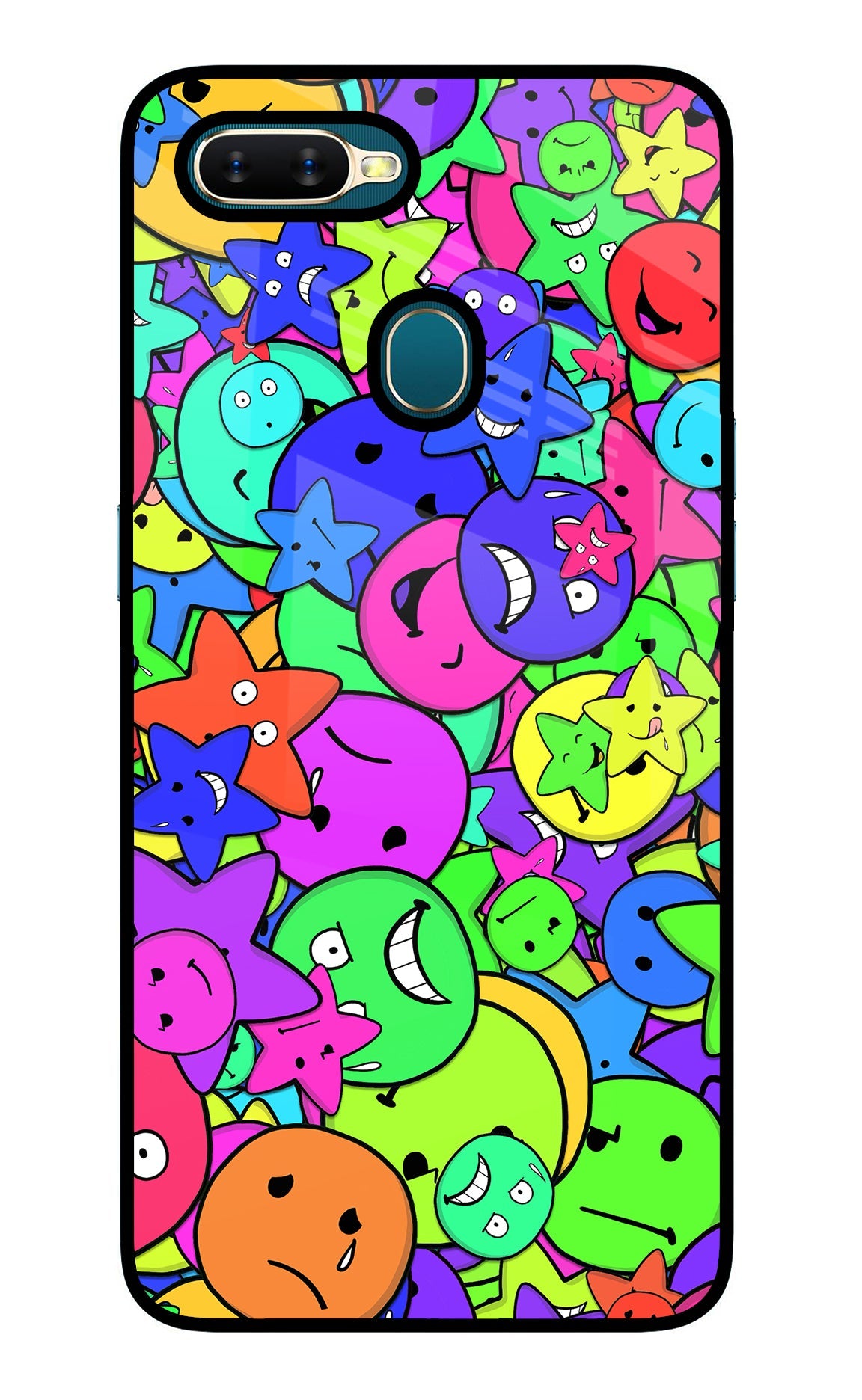 Fun Doodle Oppo A7/A5s/A12 Back Cover