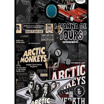 Arctic Monkeys Oppo A7/A5s/A12 Glass Case