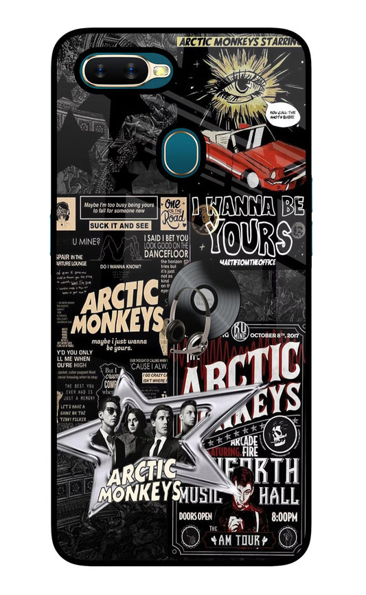 Arctic Monkeys Oppo A7/A5s/A12 Glass Case
