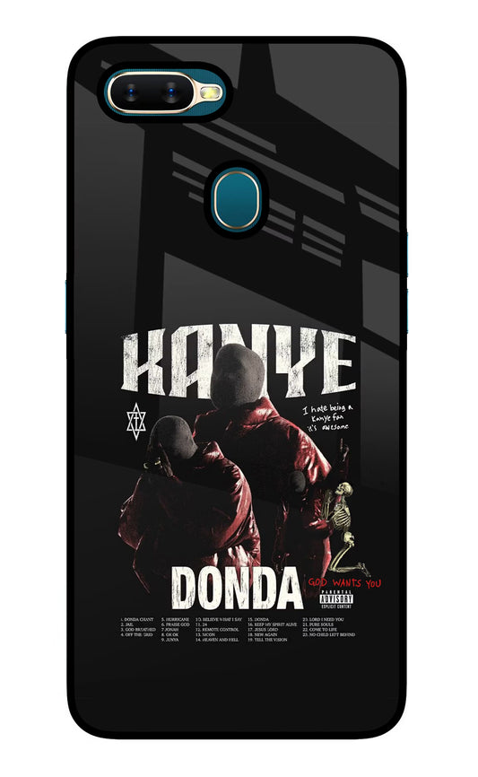 Donda Kanye West Oppo A7/A5s/A12 Glass Case