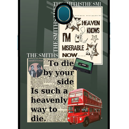 The Smiths Oppo A7/A5s/A12 Glass Case Back Cover by Casekaro