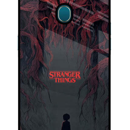 Ordinary Things Dark Side Oppo A7/A5s/A12 Glass Case Back Cover by Casekaro