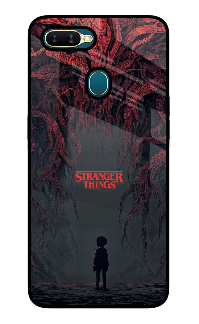 Ordinary Things Dark Side Oppo A7/A5s/A12 Glass Case Back Cover by Casekaro