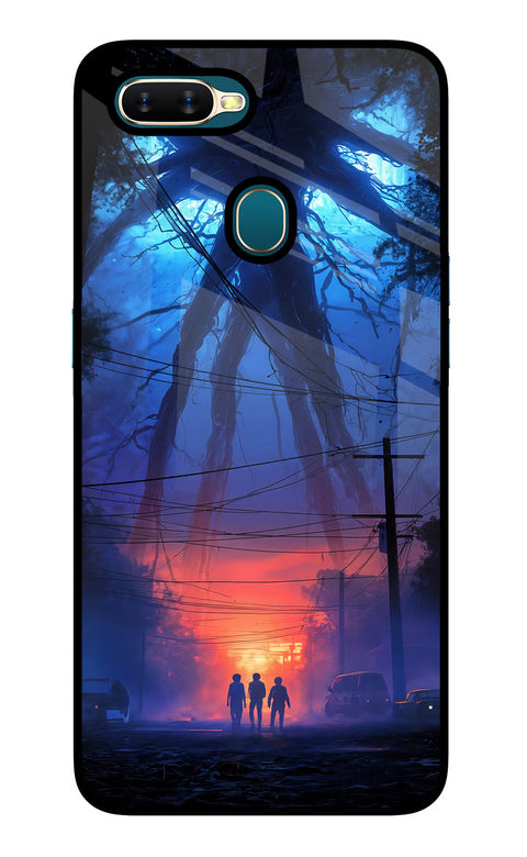 Ordinary Things Shadow Oppo A7/A5s/A12 Glass Case