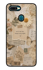 Vintage case Oppo A7/A5s/A12 Glass Case