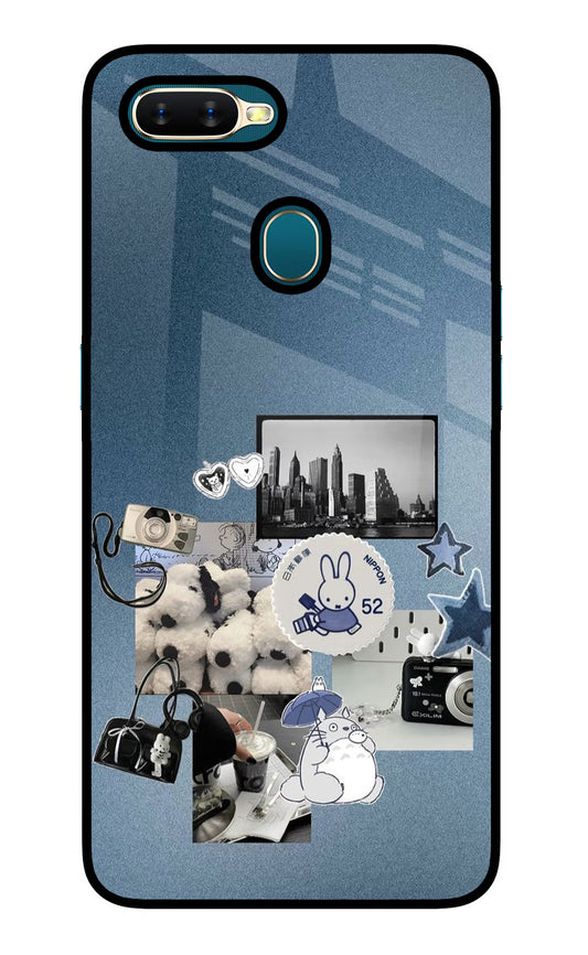 Miffy Oppo A7/A5s/A12 Glass Case