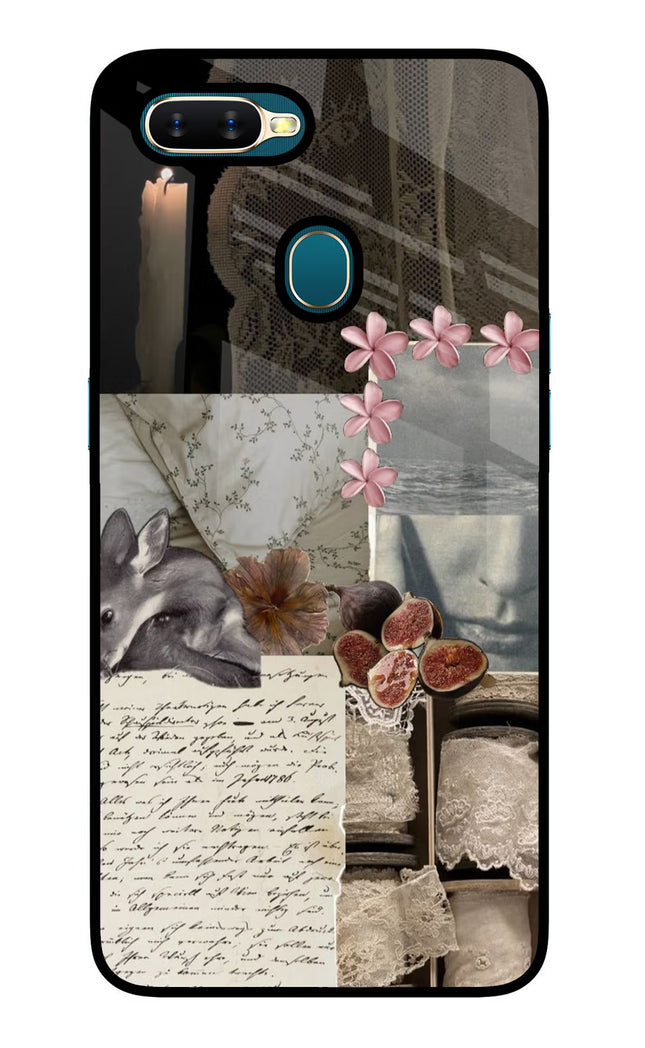 Midnight Sky Oppo A7/A5s/A12 Glass Case Back Cover by Casekaro