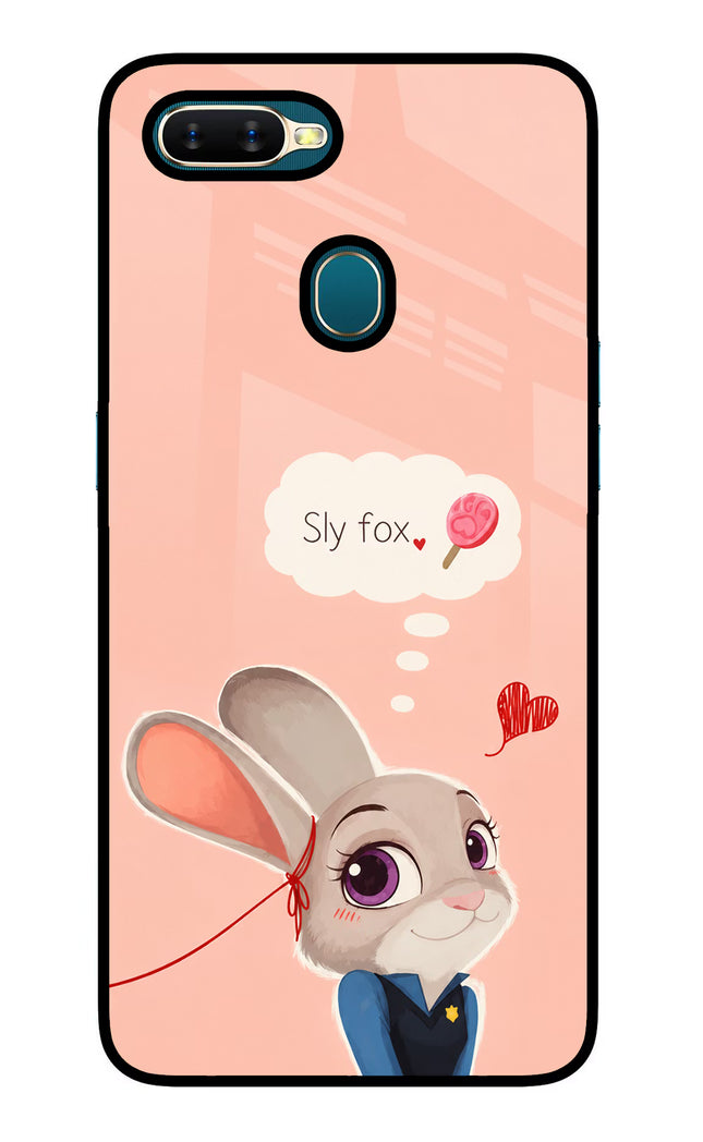 Judy Charm Oppo A7/A5s/A12 Glass Case Back Cover by Casekaro