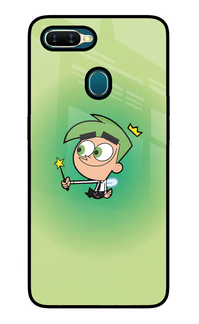 Cosmo Magic Oppo A7/A5s/A12 Glass Case Back Cover by Casekaro