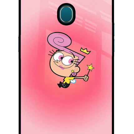 Wanda Magic Oppo A7/A5s/A12 Glass Case Back Cover by Casekaro