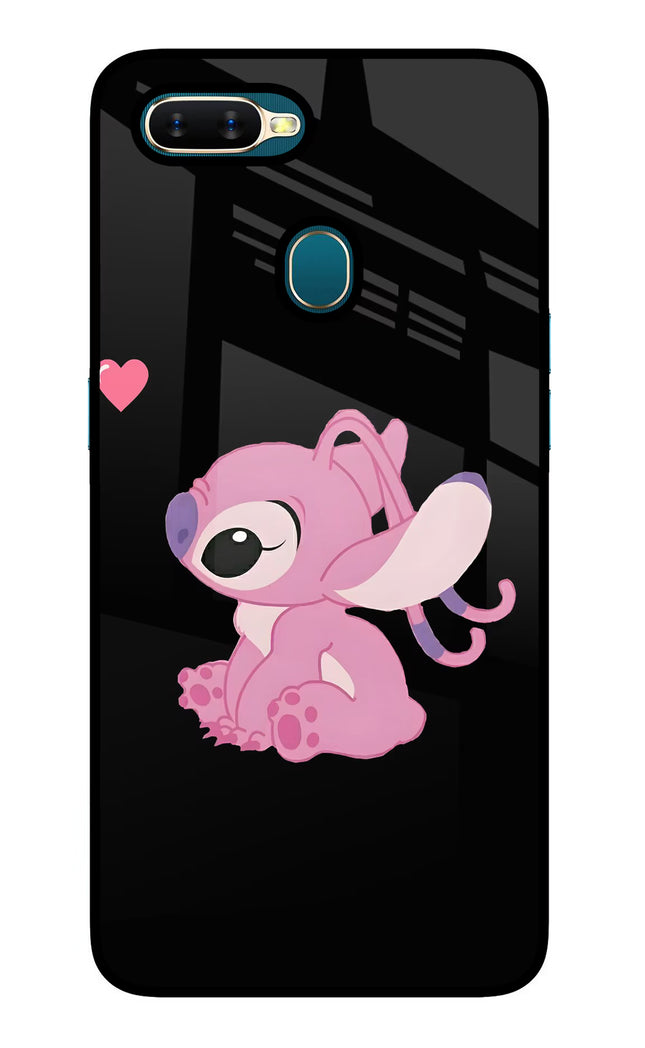 Angel Crush Oppo A7/A5s/A12 Glass Case Back Cover by Casekaro