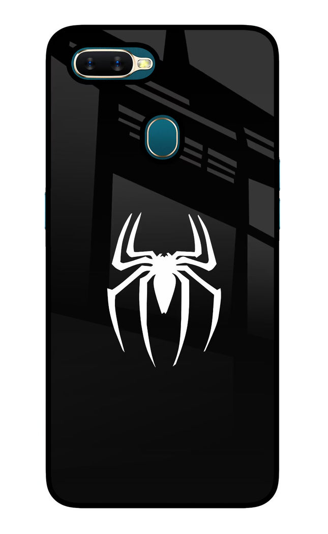 Miles Symbol Oppo A7/A5s/A12 Glass Case Back Cover by Casekaro