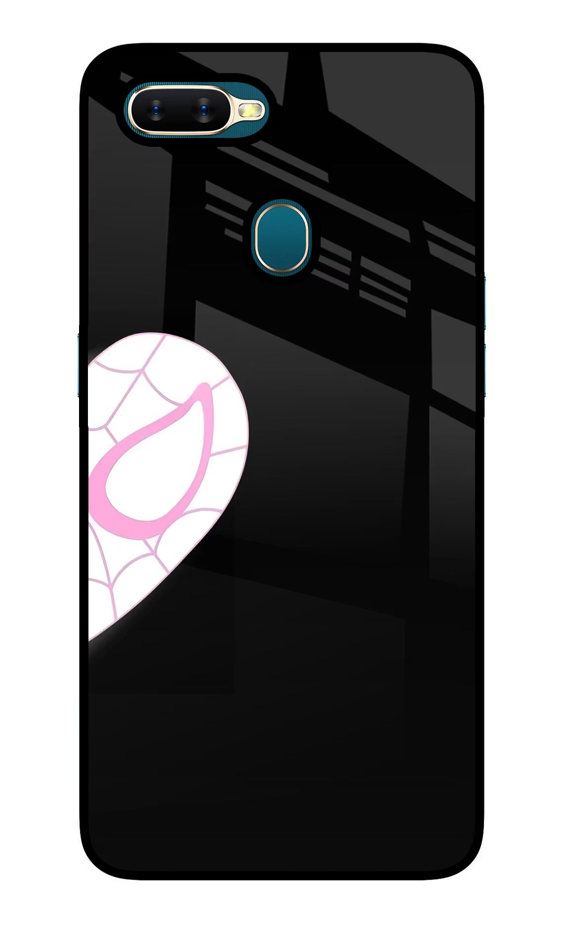 Gwen Mask Oppo A7/A5s/A12 Glass Case