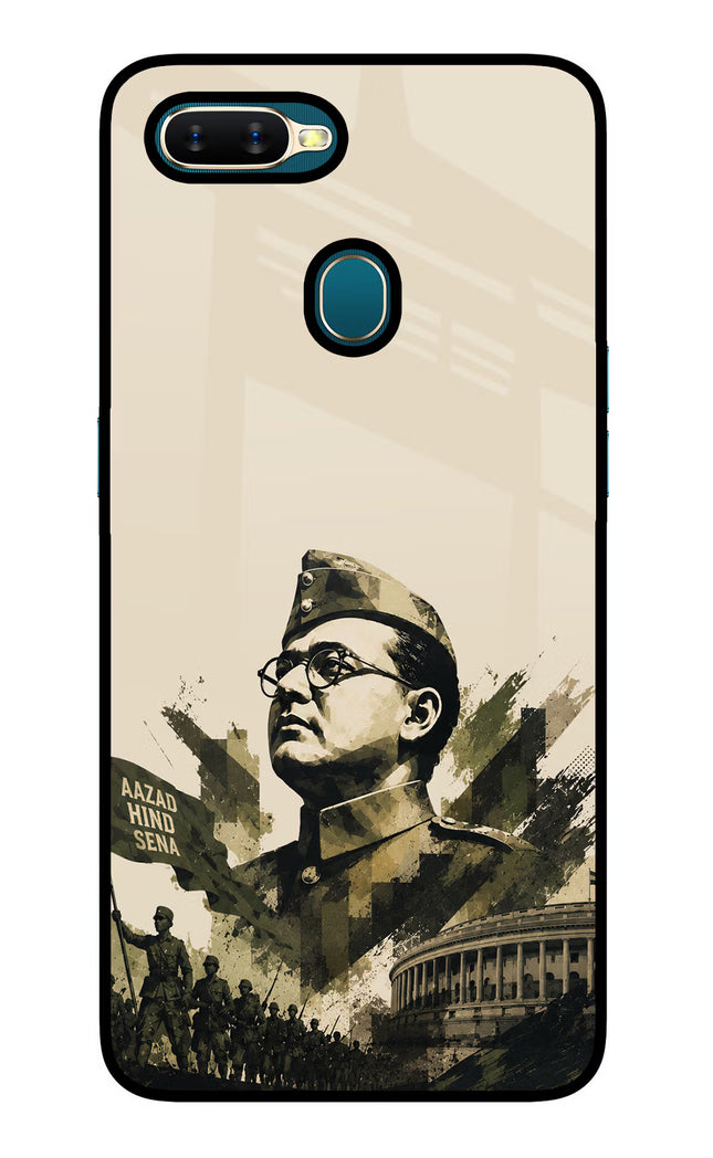 Netaji Rising Oppo A7/A5s/A12 Glass Case